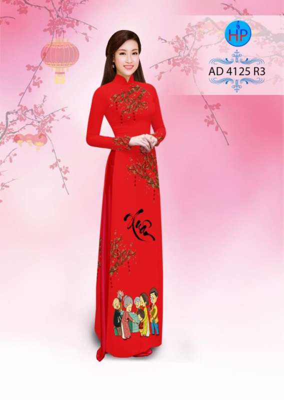 Vải áo dài tết