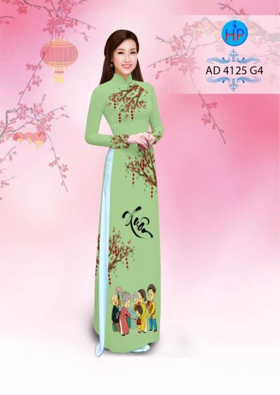 Vải áo dài tết