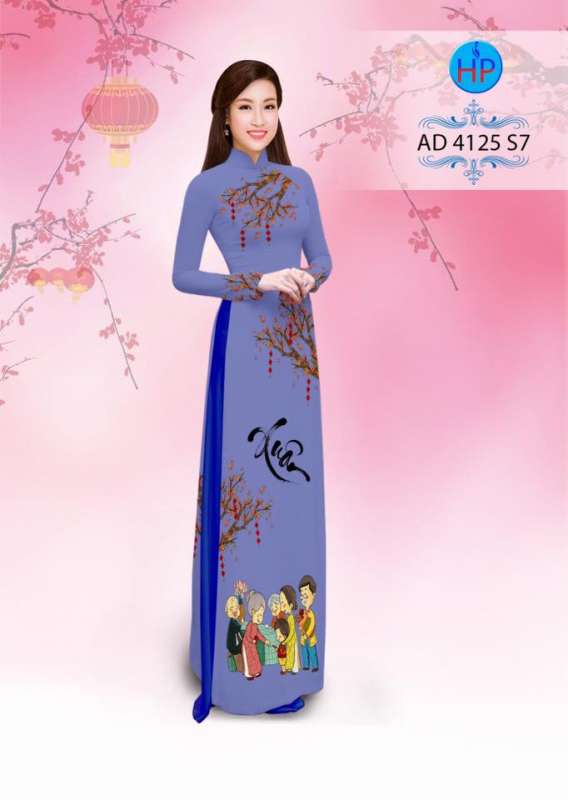 Vải áo dài tết