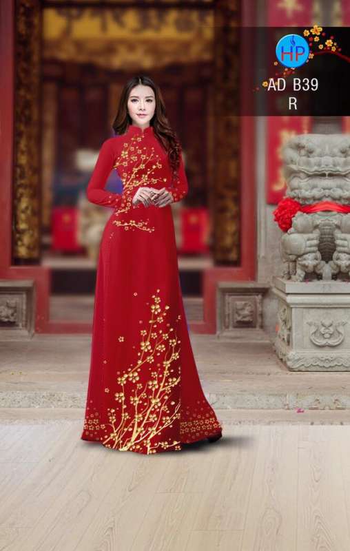 Vải áo dài hoa Mai vàng Vải áo dài hoa Mai vàng
