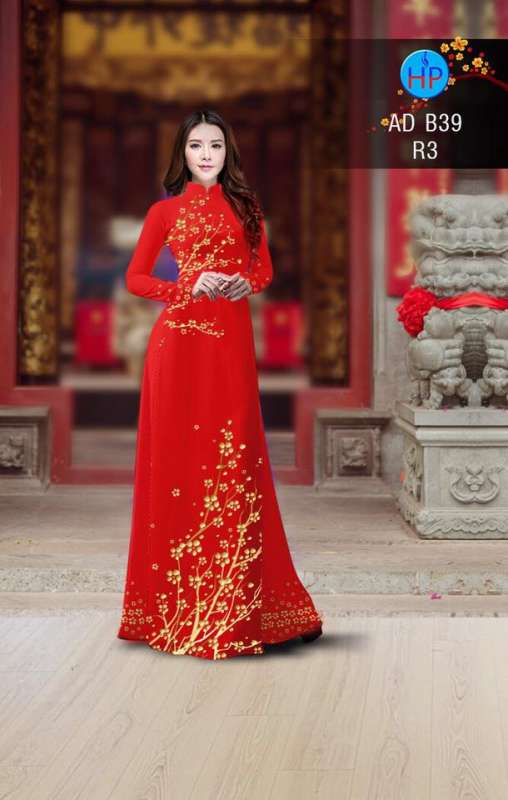 Vải áo dài hoa Mai vàng Vải áo dài hoa Mai vàng