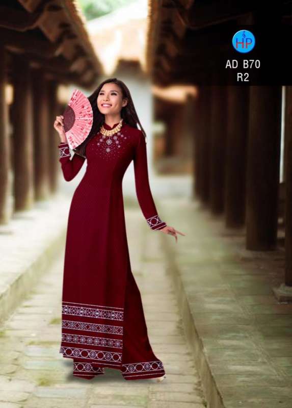 Vải áo dài hoa văn Thổ Cẩm