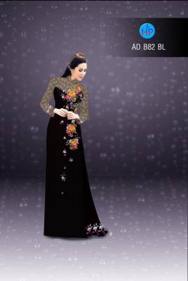 Vải áo dài hoa nhỏ-DT 2775