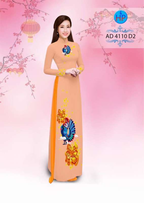 Vải áo dài tết Đinh Dậu Vải áo dài tết Đinh Dậu