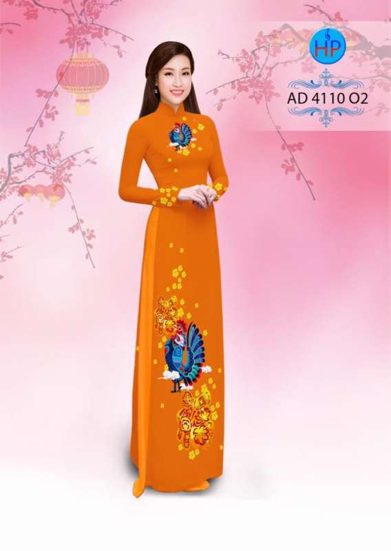 Vải áo dài tết Đinh Dậu Vải áo dài tết Đinh Dậu