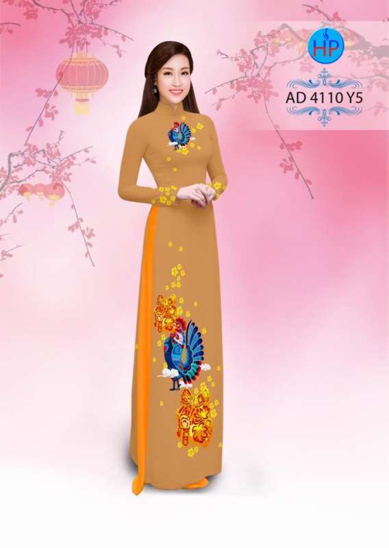 Vải áo dài tết Đinh Dậu Vải áo dài tết Đinh Dậu