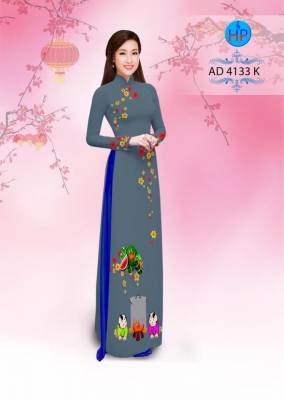 Vải áo dài bánh chưng bánh tét-DT 2778