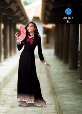 Vải áo dài hoa văn-DT 2782
