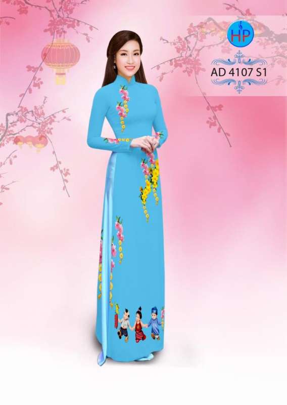 Vải áo dài tết Đinh Dậu