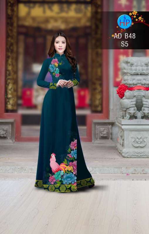 Vải áo dài tết Đinh Dậu