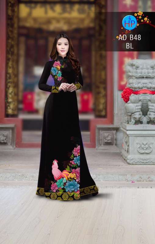Vải áo dài tết Đinh Dậu