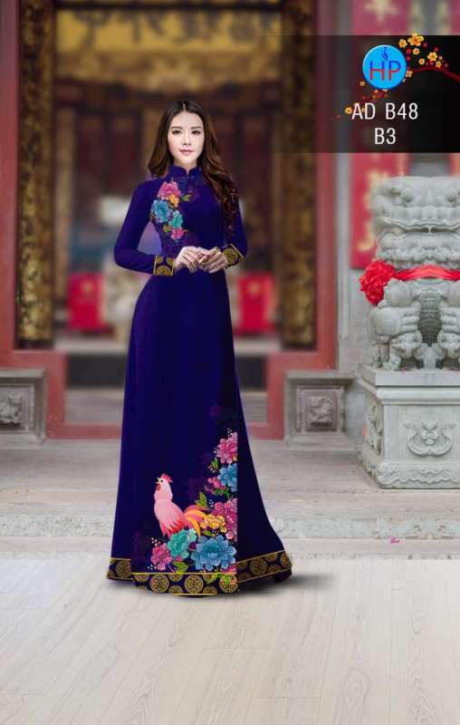 Vải áo dài tết Đinh Dậu