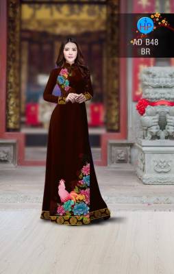 Vải áo dài tết Đinh Dậu-DT 2785