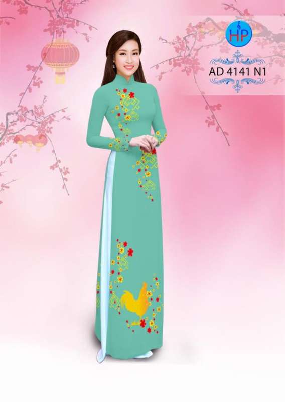 Vải áo dài tết Đinh Dậu 2017 Vải áo dài tết Đinh Dậu 2017