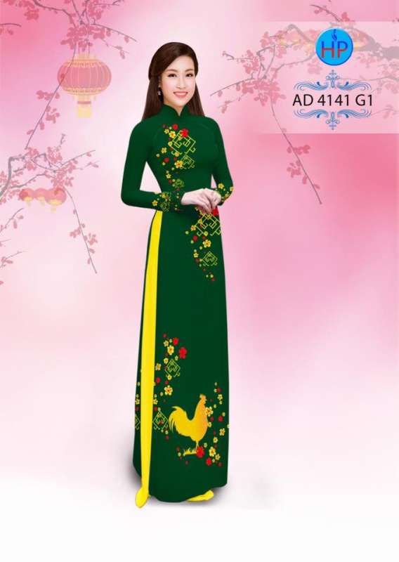 Vải áo dài tết Đinh Dậu 2017 Vải áo dài tết Đinh Dậu 2017