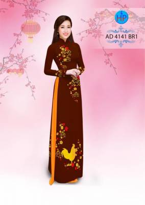 Vải áo dài tết Đinh Dậu 2017-DT 2788