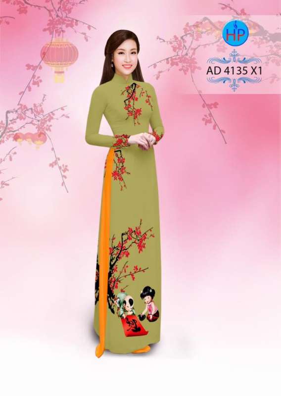 Vải áo dài tết Đinh Dậu 2017 Vải áo dài tết Đinh Dậu 2017