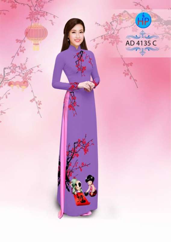 Vải áo dài tết Đinh Dậu 2017 Vải áo dài tết Đinh Dậu 2017
