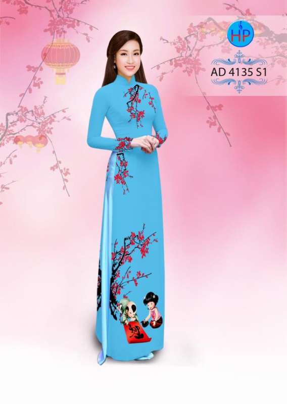 Vải áo dài tết Đinh Dậu 2017 Vải áo dài tết Đinh Dậu 2017