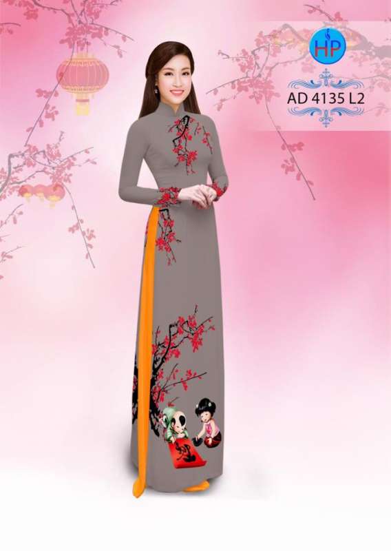 Vải áo dài tết Đinh Dậu 2017 Vải áo dài tết Đinh Dậu 2017
