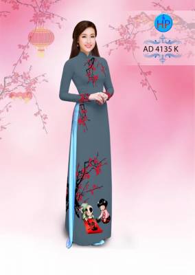 Vải áo dài tết Đinh Dậu 2017-DT 2792