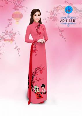 Vải áo dài tết Đinh Dậu 2017-DT 2792