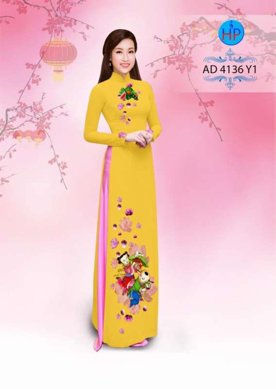 Vải áo dài bánh chưng ngày tết