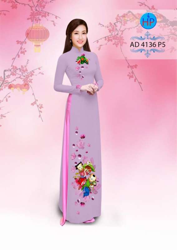 Vải áo dài bánh chưng ngày tết