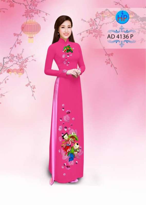Vải áo dài bánh chưng ngày tết