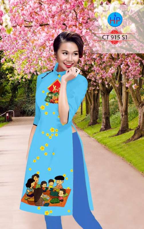 Vải áo dài Cách Tân tết 2017 Vải áo dài Cách Tân tết 2017