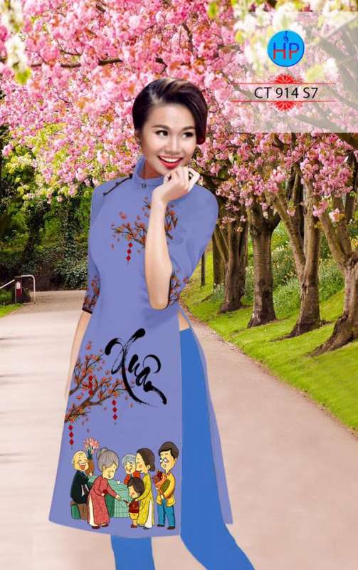 Vải áo dài Cách Tân tết 2017 Vải áo dài Cách Tân tết 2017