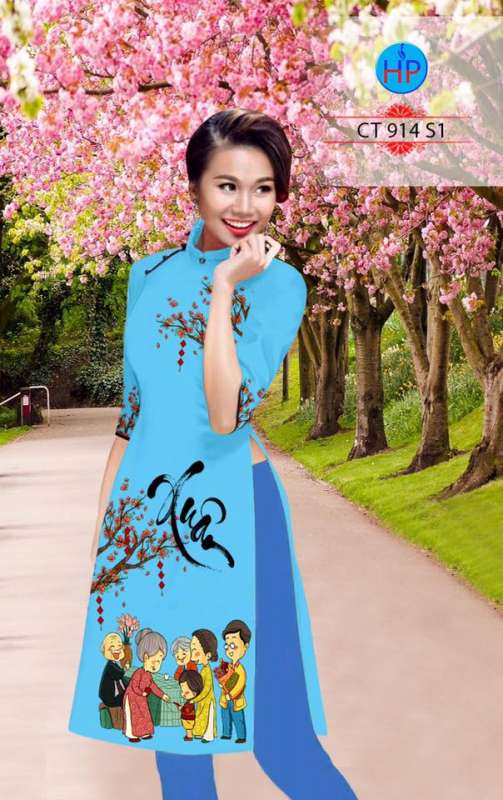 Vải áo dài Cách Tân tết 2017 Vải áo dài Cách Tân tết 2017