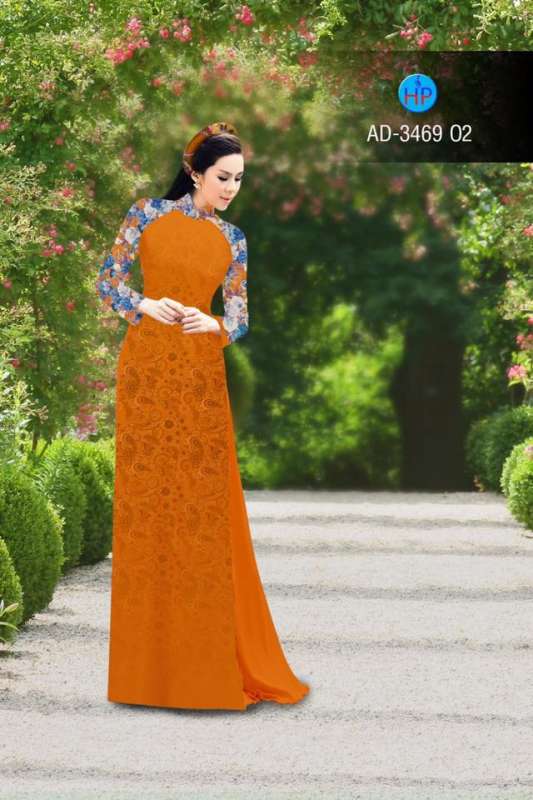 Vải áo dài hoa mờ