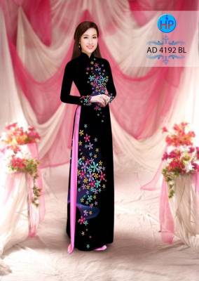 Vải áo dài hoa nhỏ-DT 2810