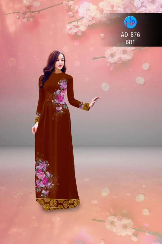 Vải áo dài hoa mờ Vải áo dài hoa mờ