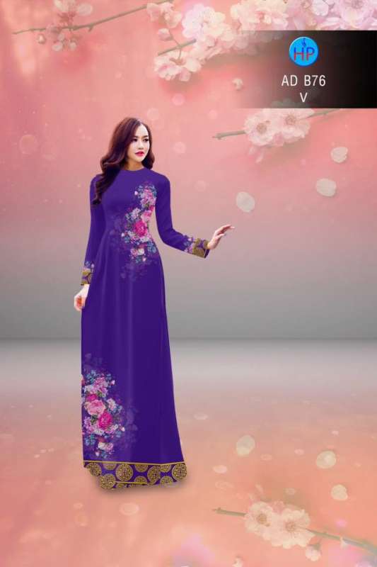Vải áo dài hoa mờ Vải áo dài hoa mờ