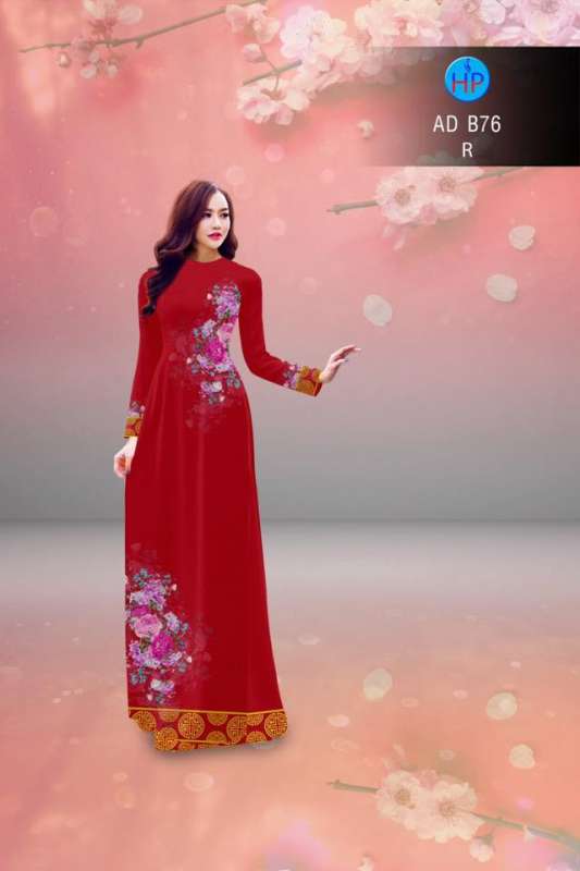 Vải áo dài hoa mờ Vải áo dài hoa mờ