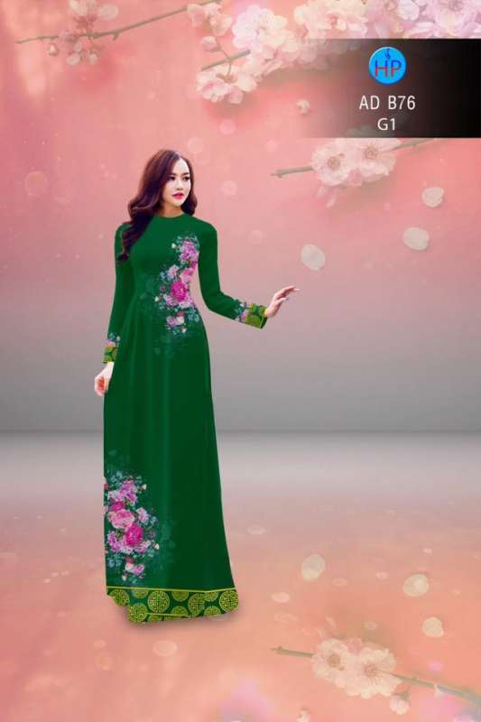 Vải áo dài hoa mờ Vải áo dài hoa mờ