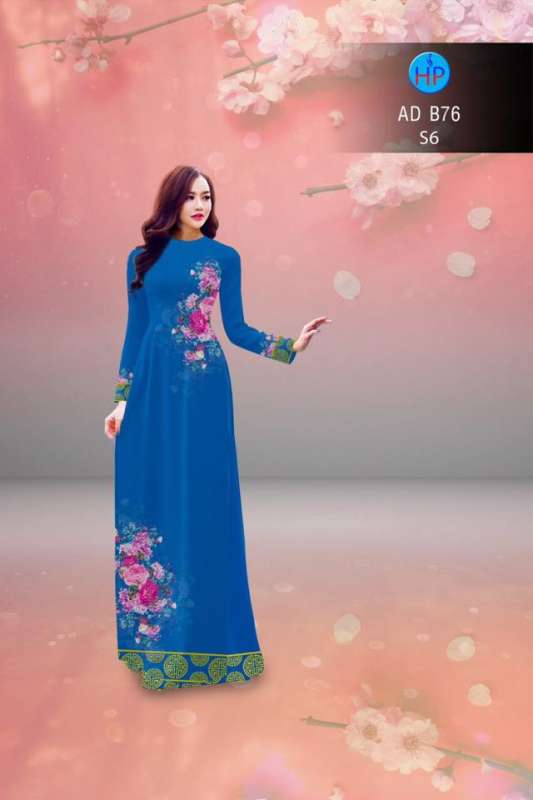 Vải áo dài hoa mờ Vải áo dài hoa mờ