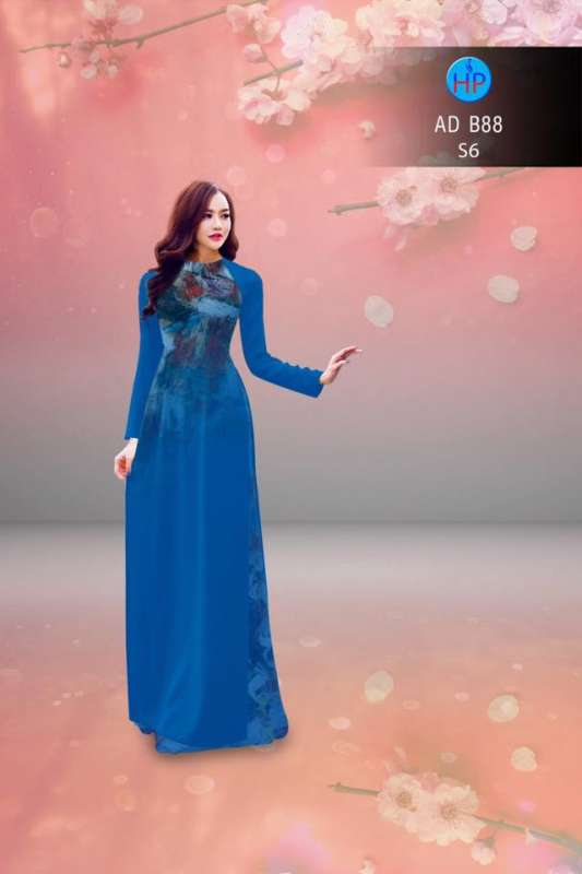Vải áo dài họa tiết mờ