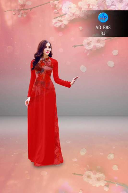 Vải áo dài họa tiết mờ