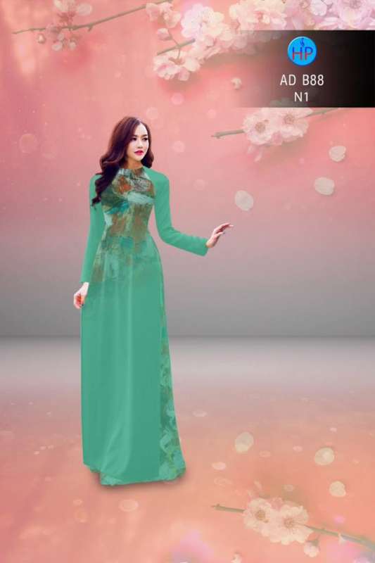 Vải áo dài họa tiết mờ