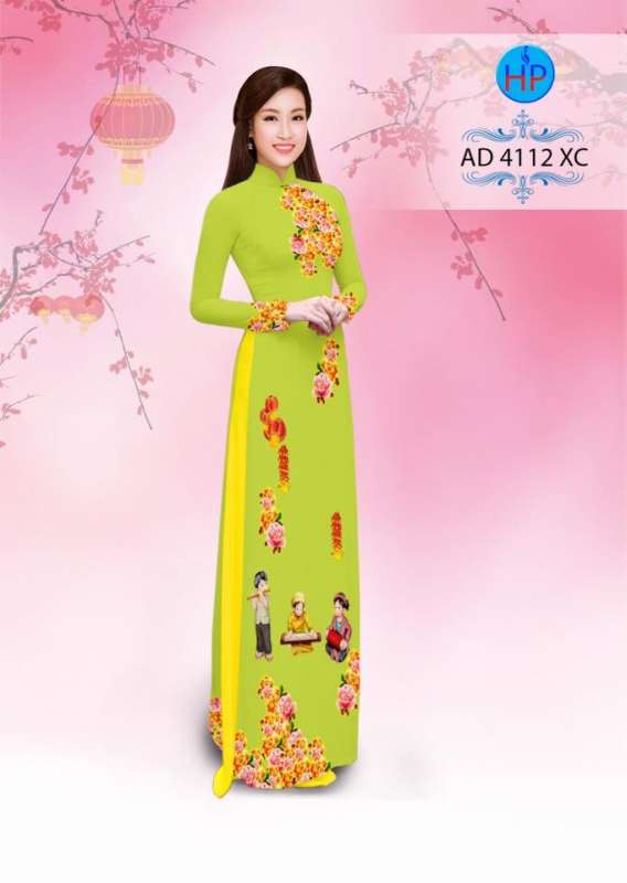 Vải áo dài tết