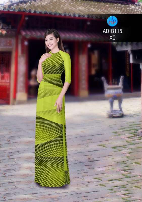Vải áo dài hoa tiết sole