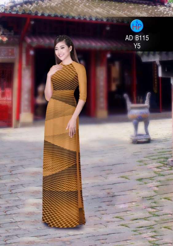 Vải áo dài hoa tiết sole
