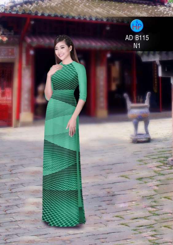 Vải áo dài hoa tiết sole