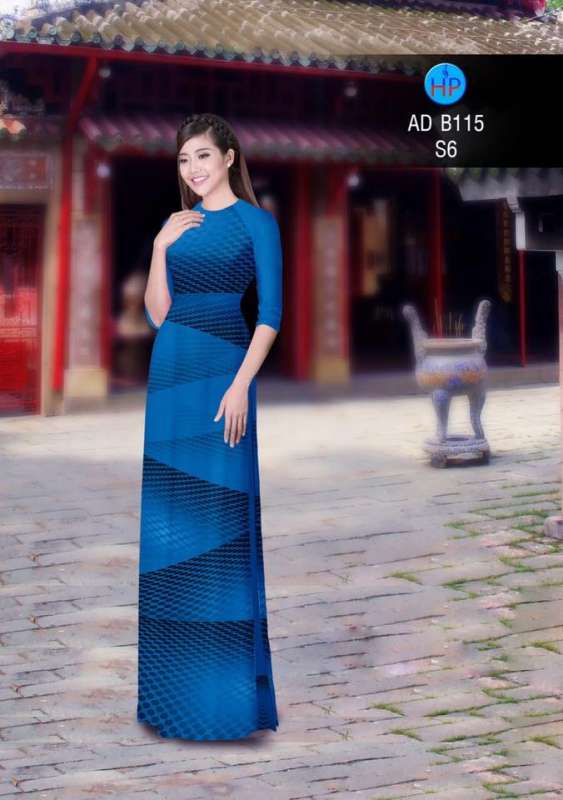 Vải áo dài hoa tiết sole