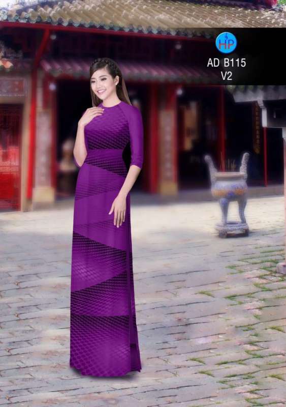 Vải áo dài hoa tiết sole