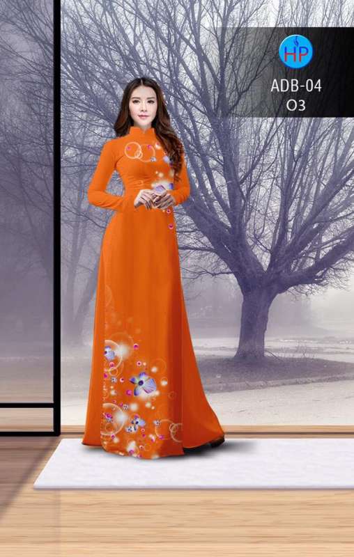 Vải áo dài bóng nước