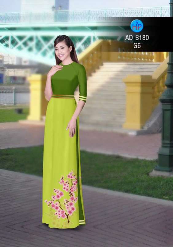 Vải áo dài hoa tà dưới Vải áo dài hoa tà dưới